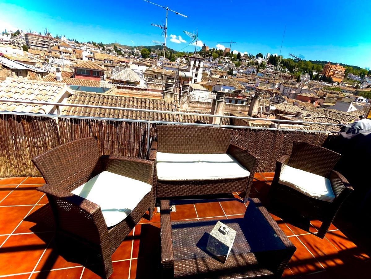Atico Espectacular En Pleno Centro Apartman Granada Kültér fotó