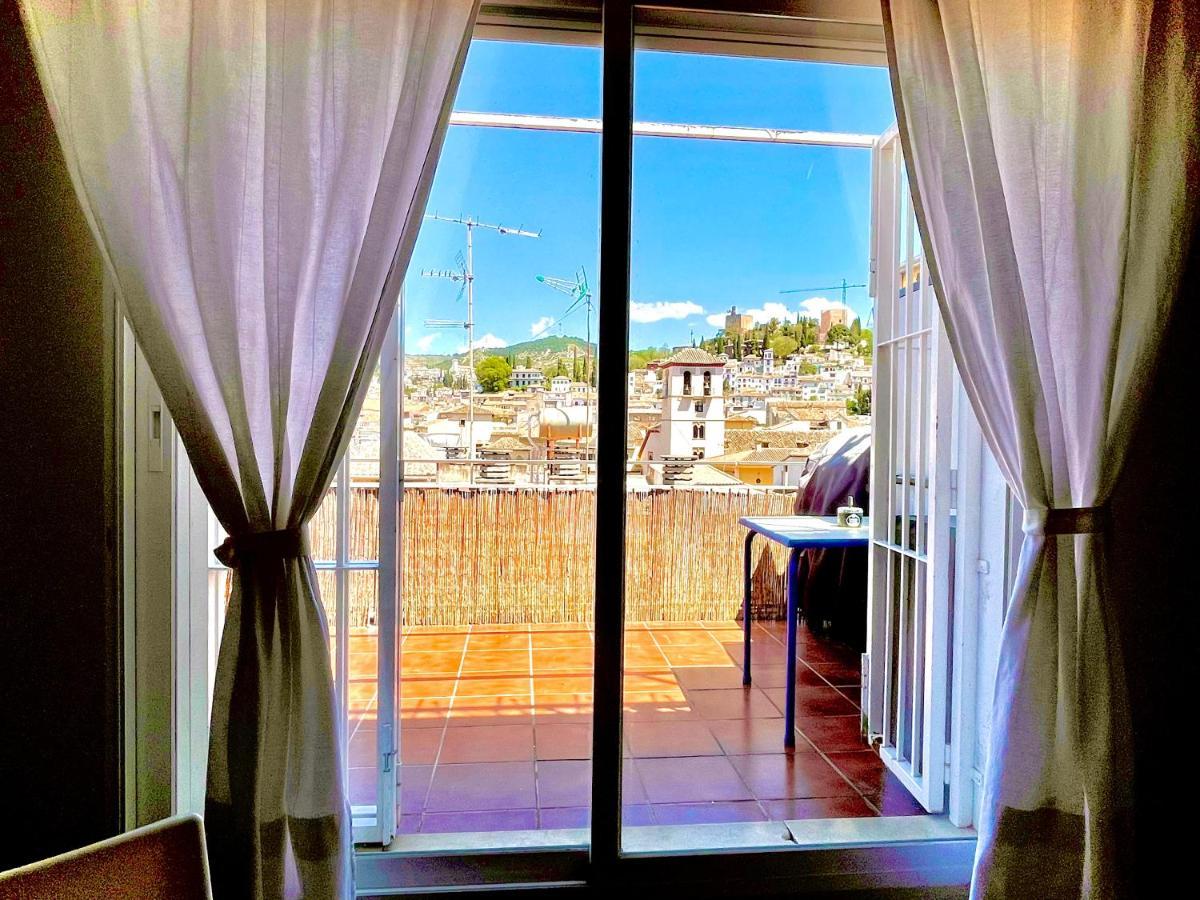 Atico Espectacular En Pleno Centro Apartman Granada Kültér fotó